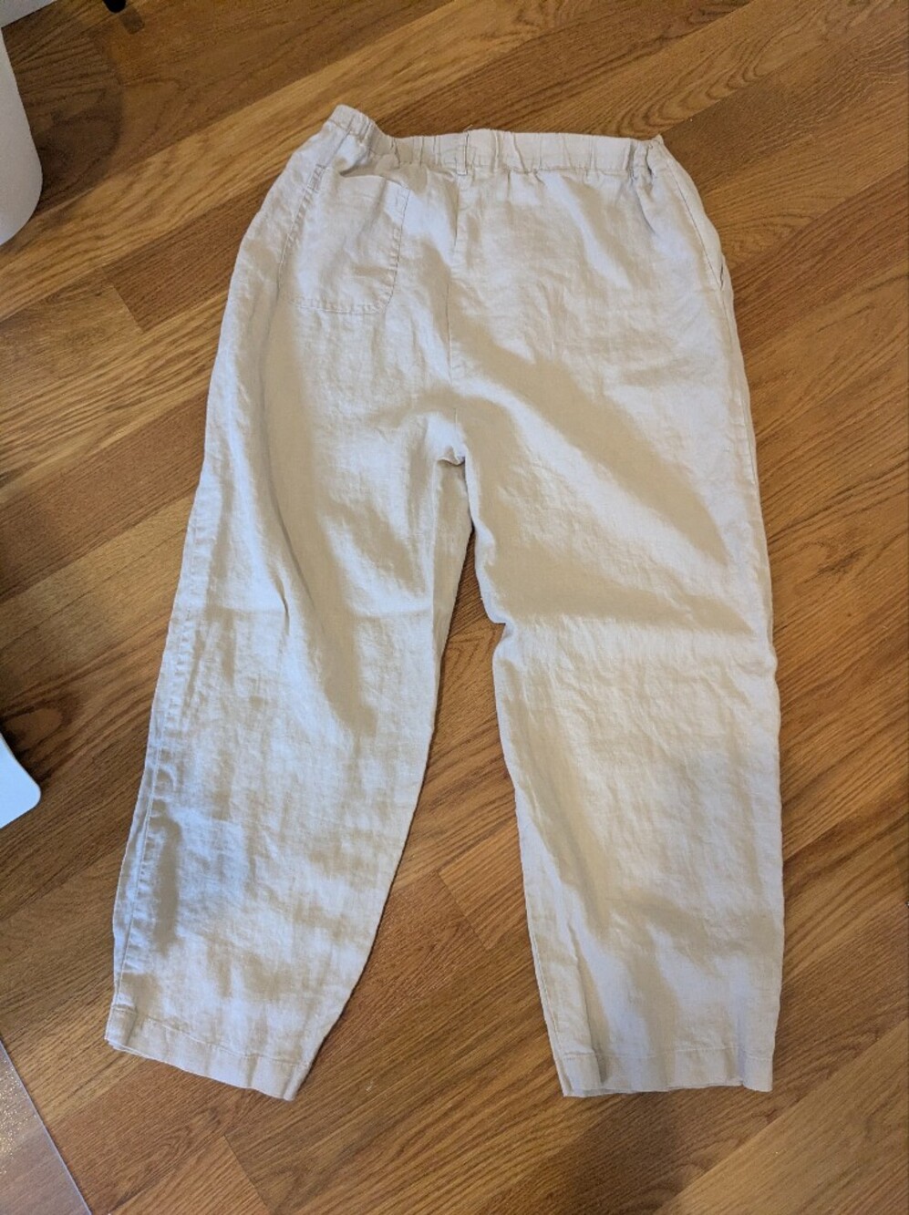 Quince 100% European Linen Pants - Flax Medium - Picture 6 of 6